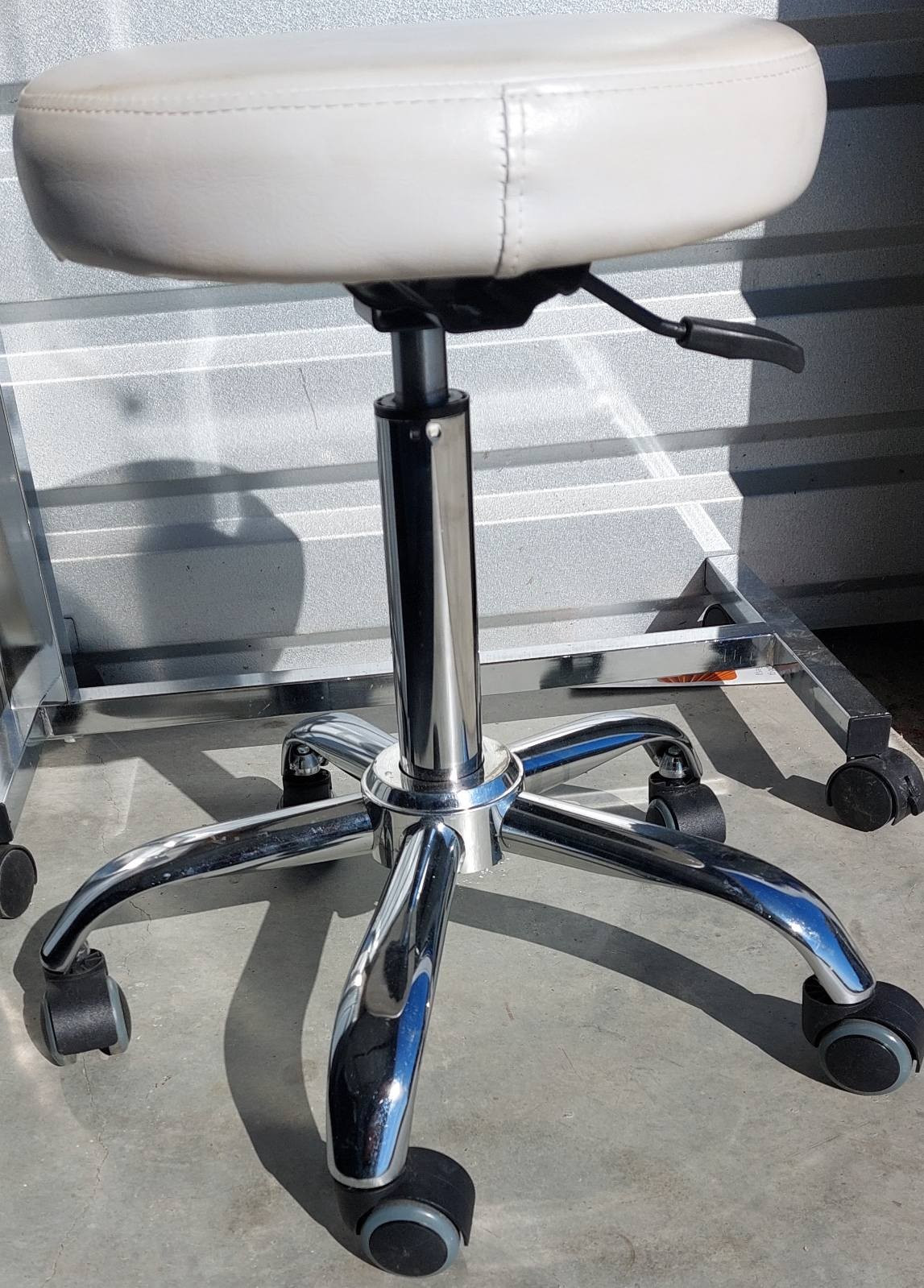 Medical White Stool