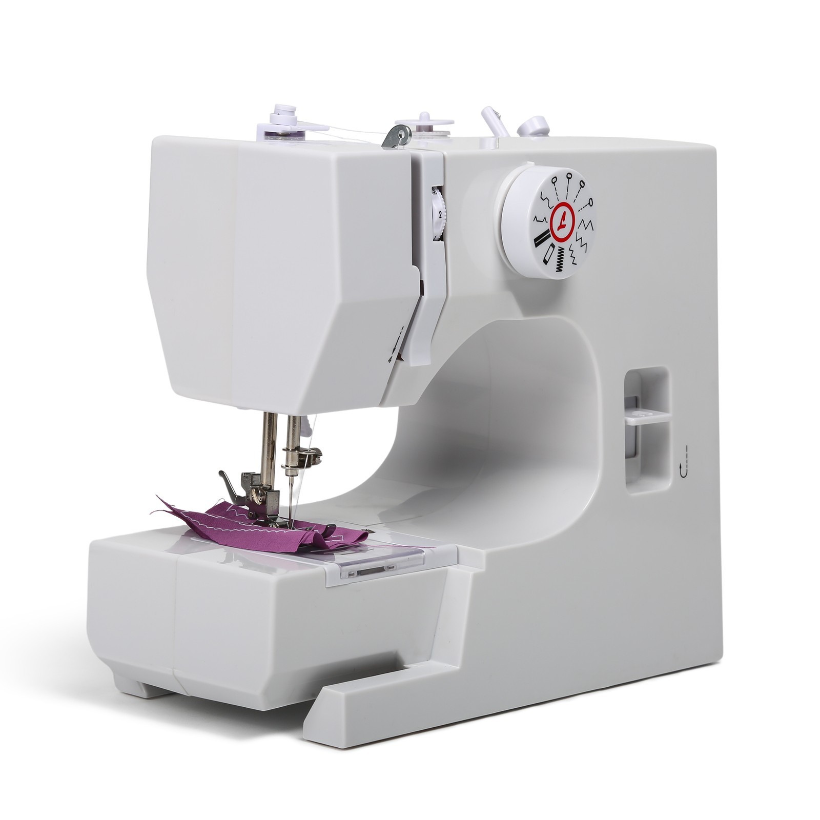 825A Multifunctional 12 Stitches Electric Mini Sewing Machine US Plug