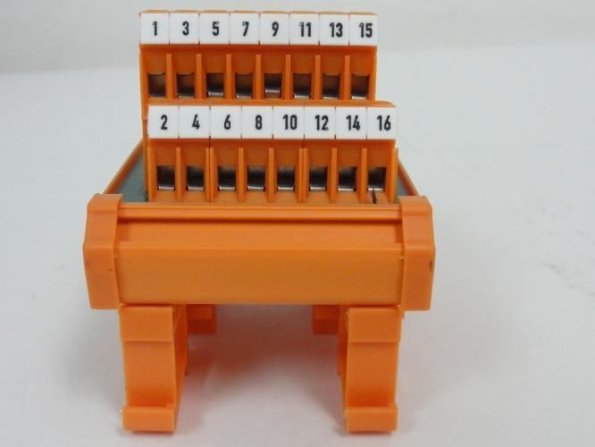 193902 New-No Box; Weidmuller 225161001 Interface Module; 16 Poles