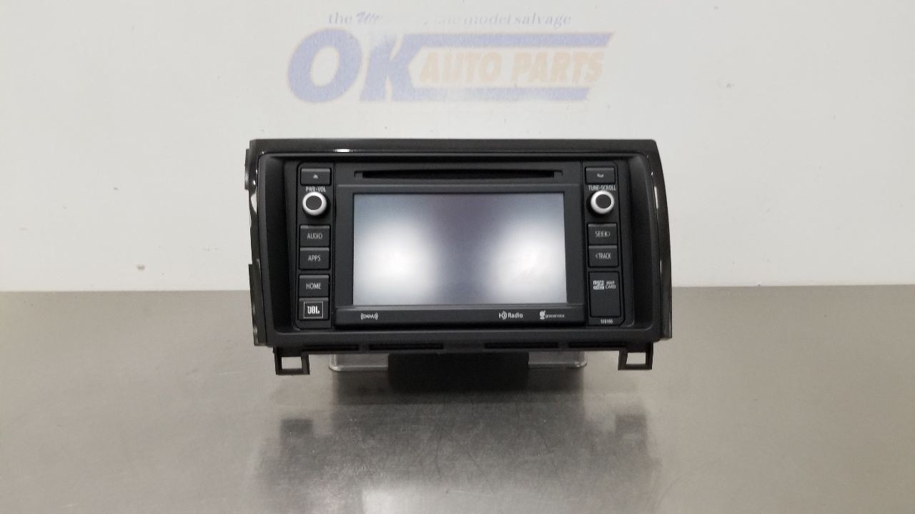 17 TOYOTA SEQUOIA RADIO AUDIO DISPLAY RECEIVER CONTROL PANEL HEAD UNIT