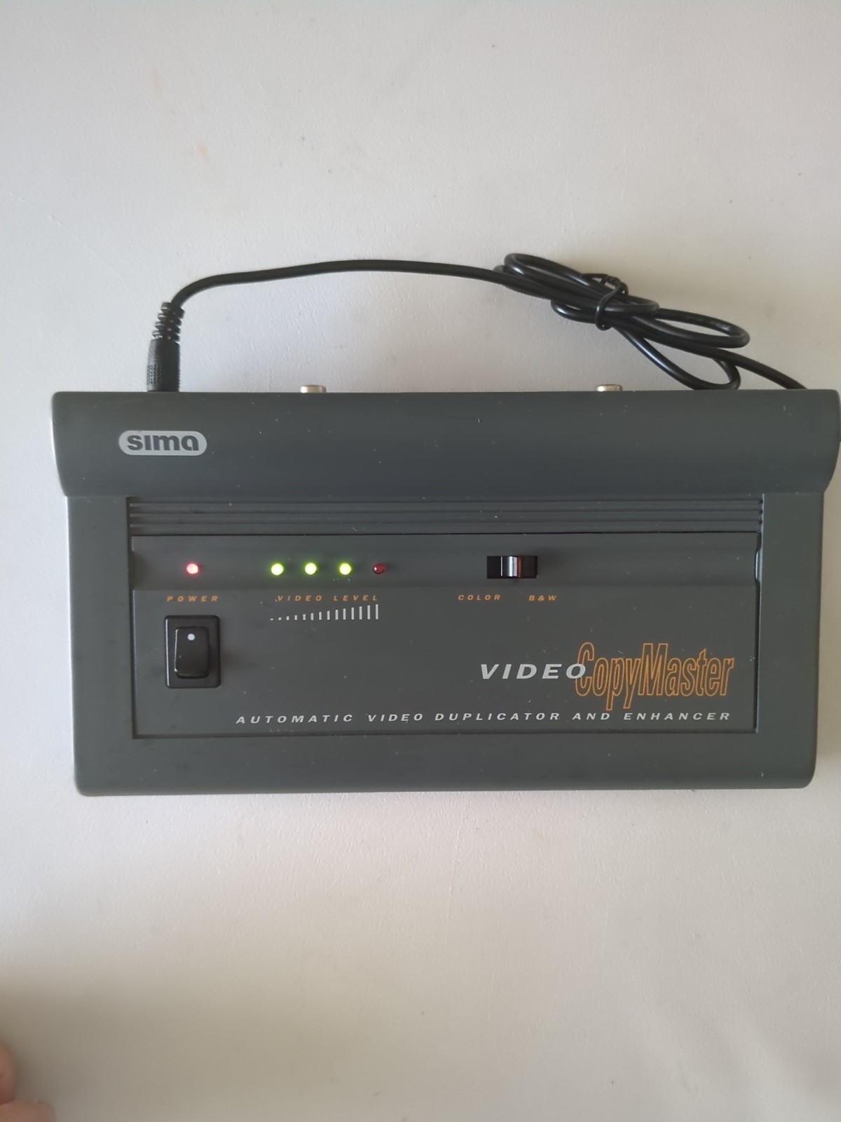 SIMA VIDEO COPY MASTER AUTOMATIC VIDEO DUPLICATOR & Enhancer Unit Only No Power