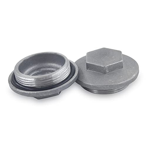 Valve Tappet Adjustment Cover Cap for Trx400ex Trx400x XR250R XR400R, Pack of 2