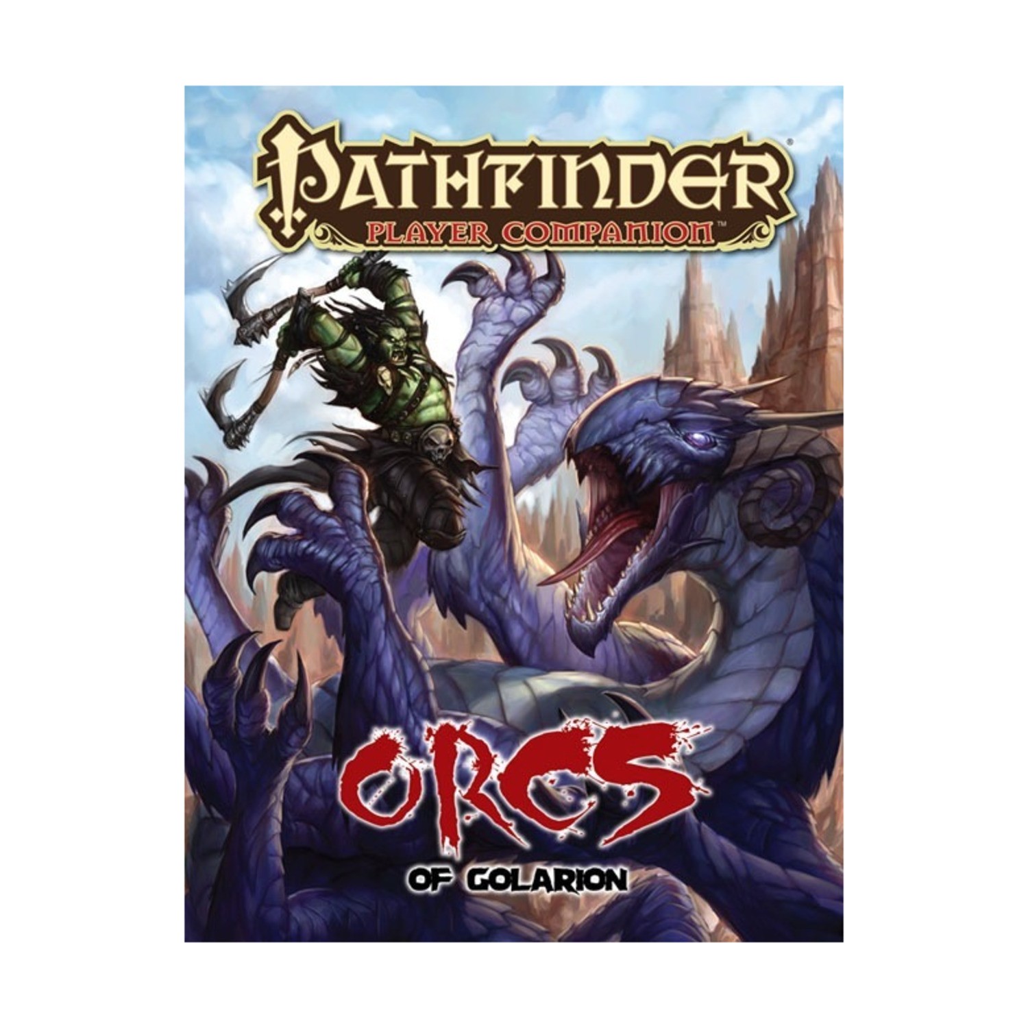 Paizo Pathfinder Orcs of Golarion VG+