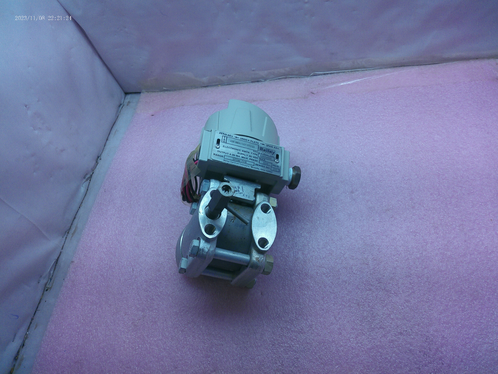 BAILEY, N3KS69221, TRANSMITTER, ELECTRONIC XMTR, SUPPLY: 45VDC MAX (F)