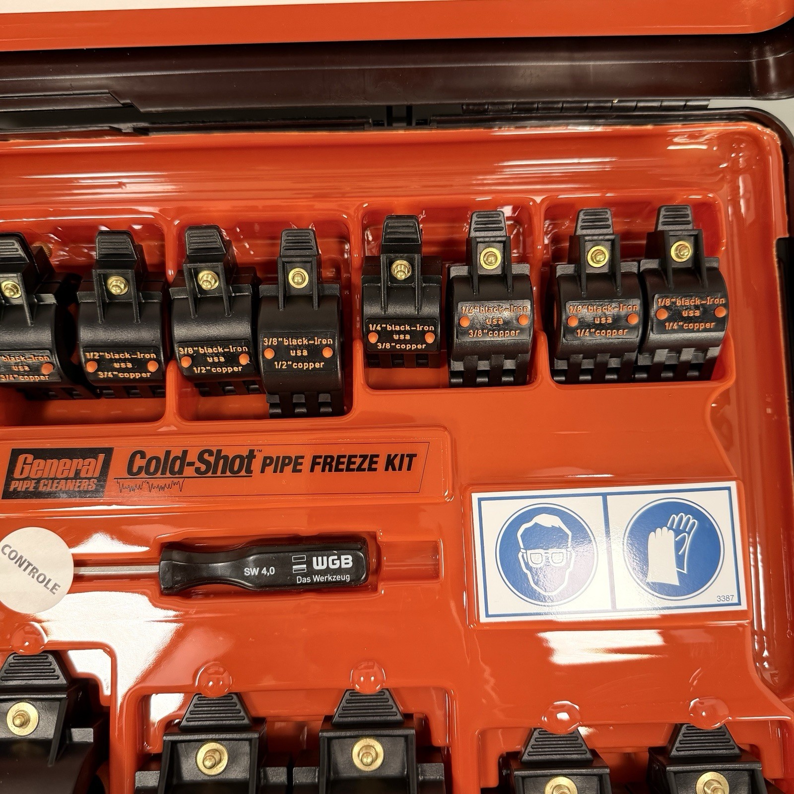 General Wire CST2 Cold-Shot Pipe Freeze Kit Without Hoses