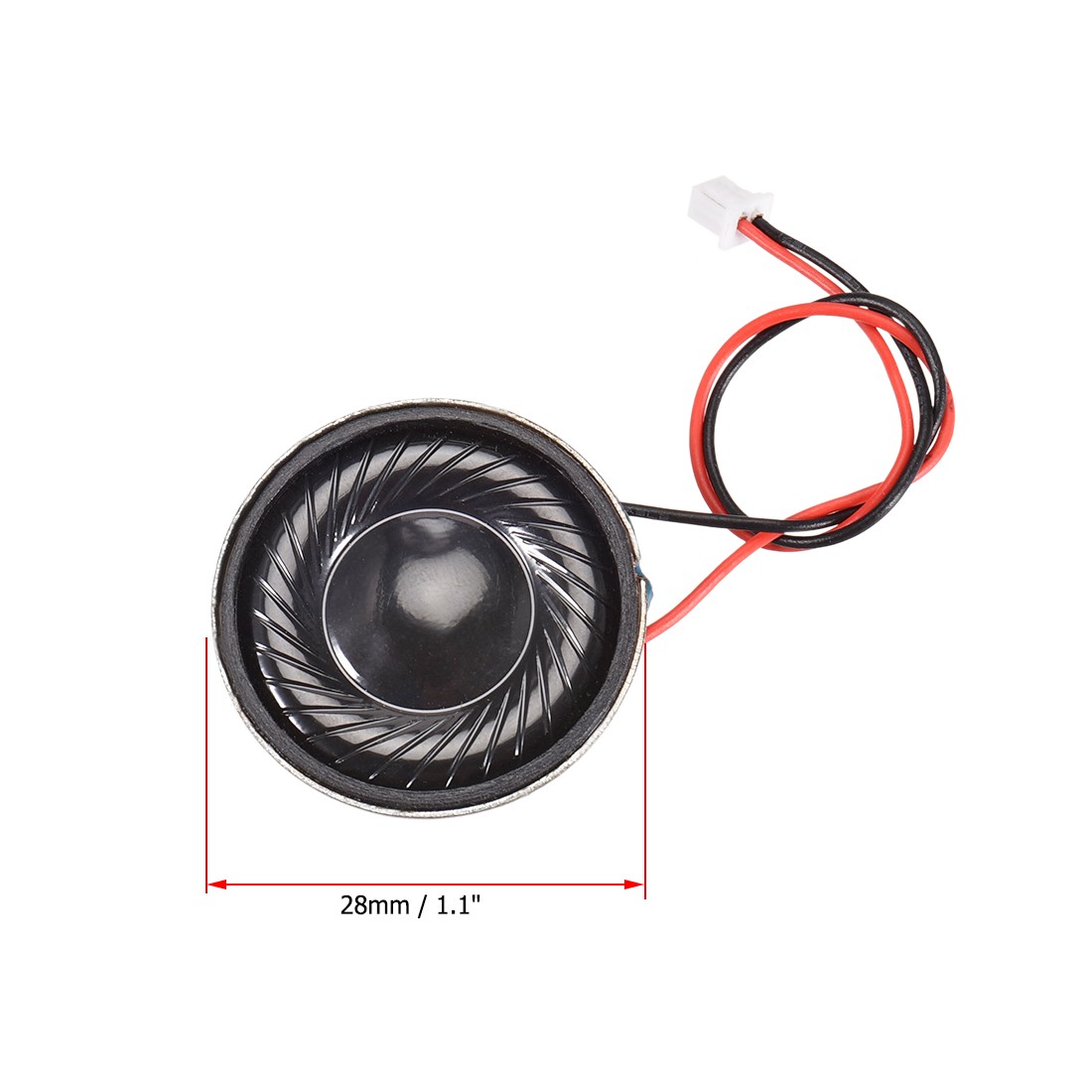 2W 8 Ohm Micro Indoor Speaker Magnet Speaker 28mm Cable Diameter