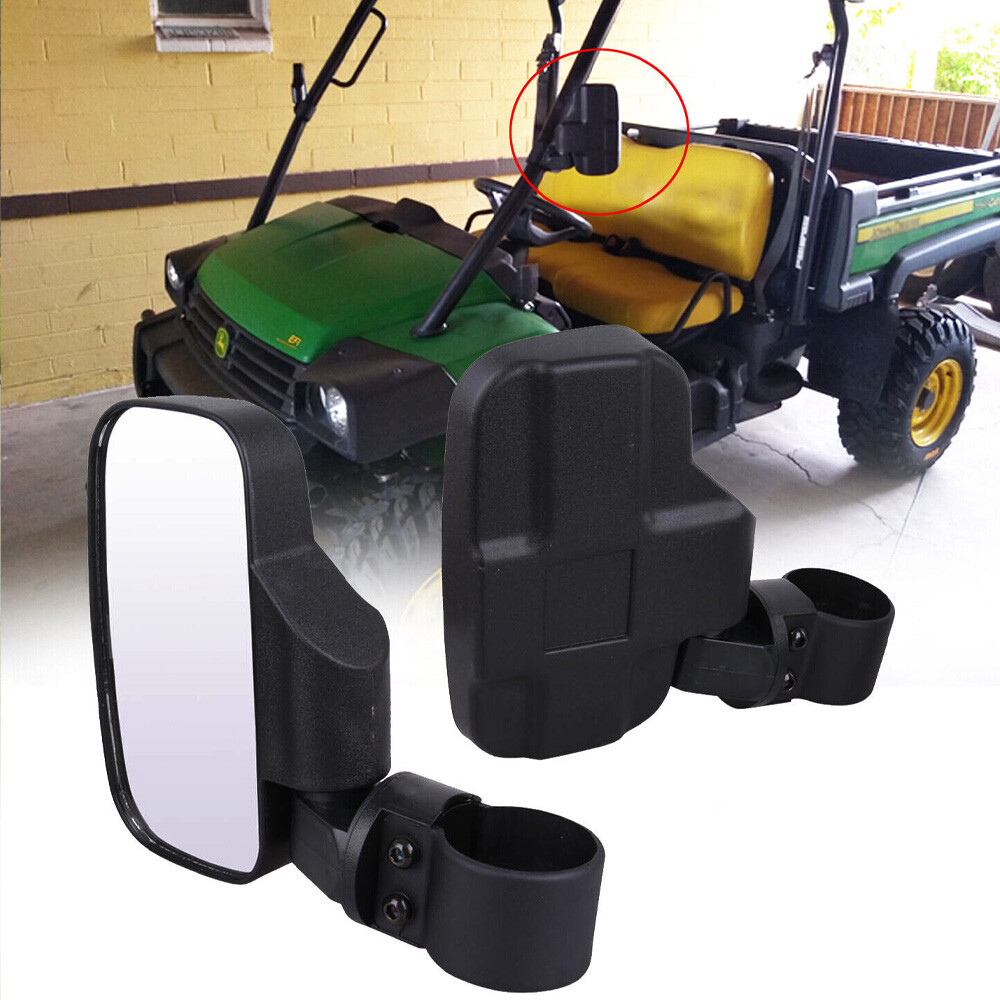 UTV Side View Rear Mirrors 1.75" & 2" For Kawasaki Mule PRO FX FXT DX DXT PRO-MX