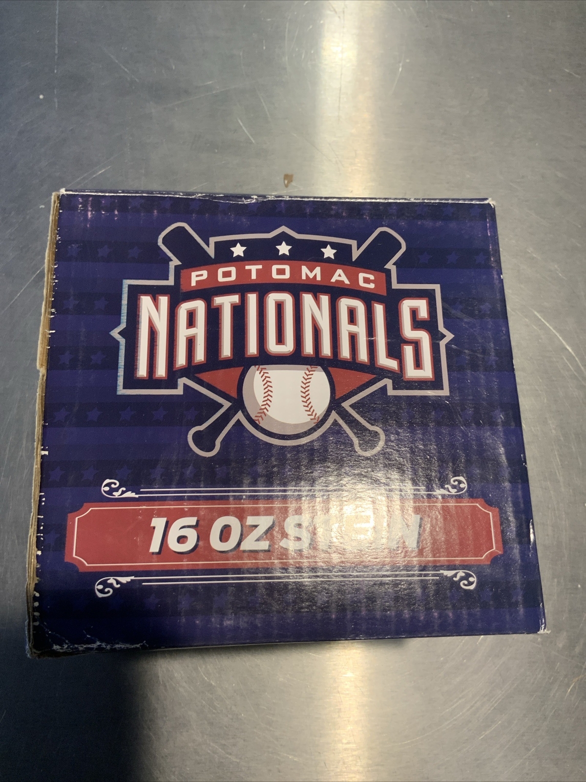 Potomac Nationals 16 oz SGA Beer Stein New in Box 2016