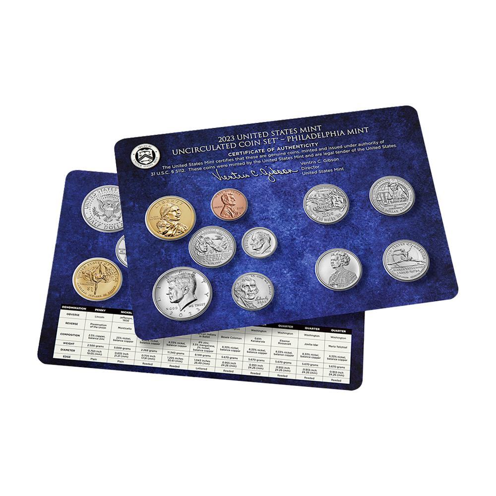 2023 U.S. Mint Uncirculated Coin Set