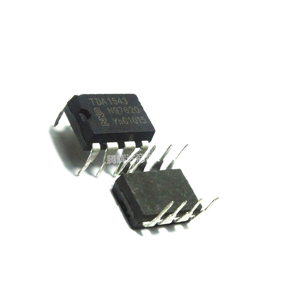 10Pcs New TDA1543   D/A Converter IC PHILIPS DIP-8 TDA1543 100%