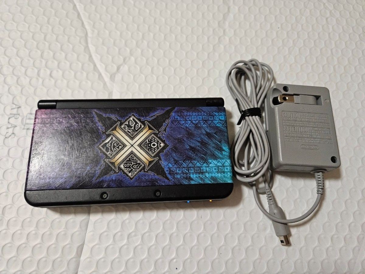 New Nintendo 3DS Kisekae plate pack Monster Hunter Cross Console Stylus Good
