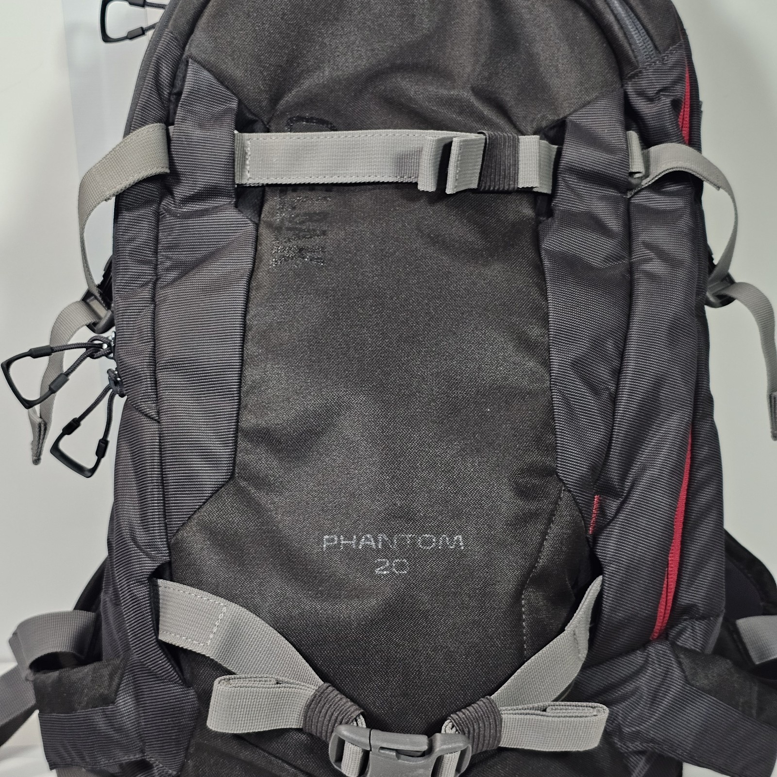 Camelbak Phantom 20 Ski Backpack With Bladder Black Red Retired
