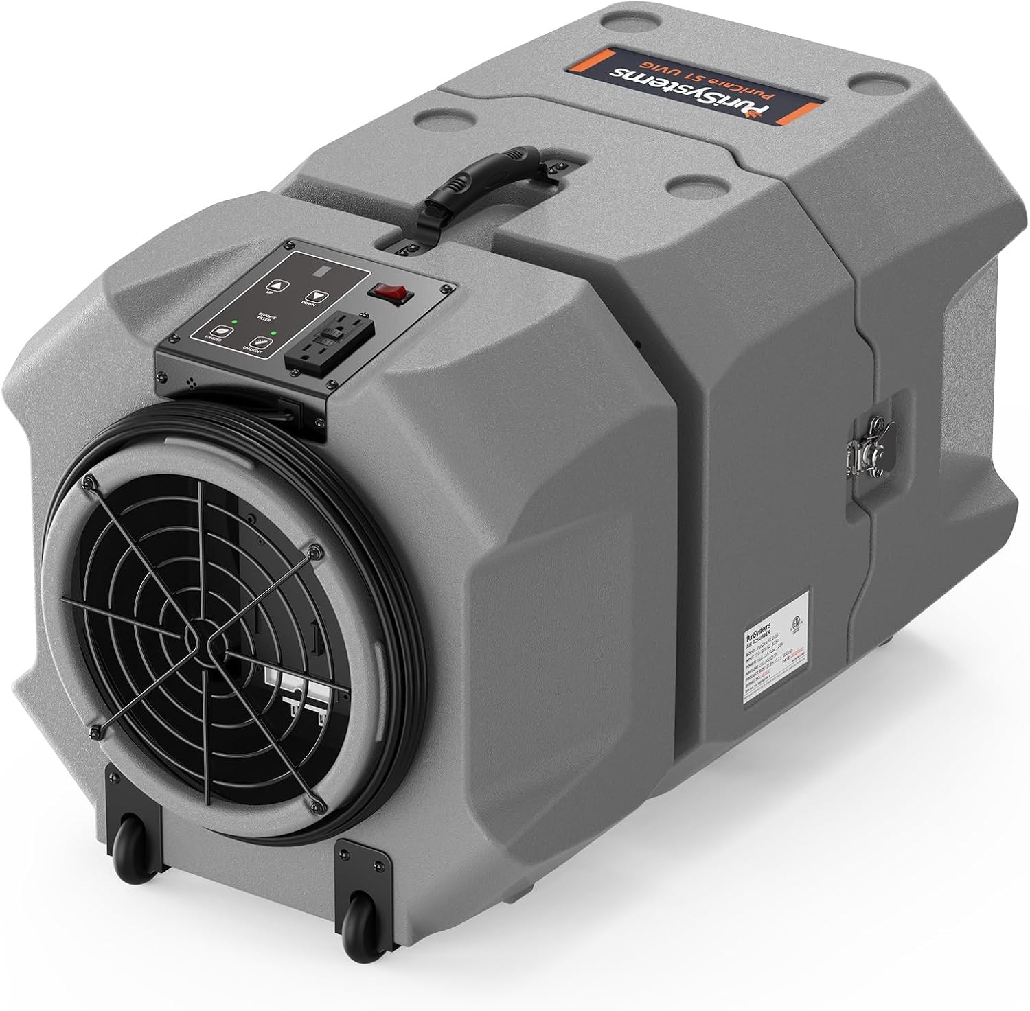 PURISYSTEMS PuriCare S1 UVIG Air Scrubber HEPA Purifier with Ion Generator/Light