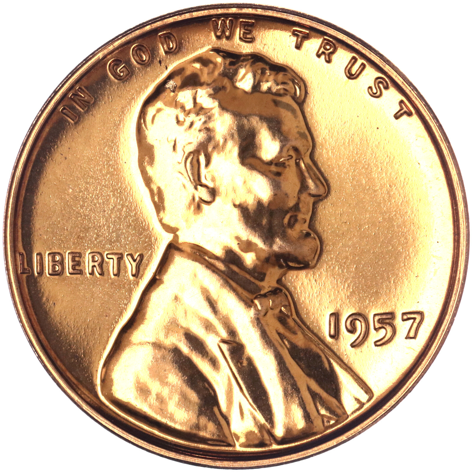 1957 (P) Lincoln Wheat Cent Gem Proof