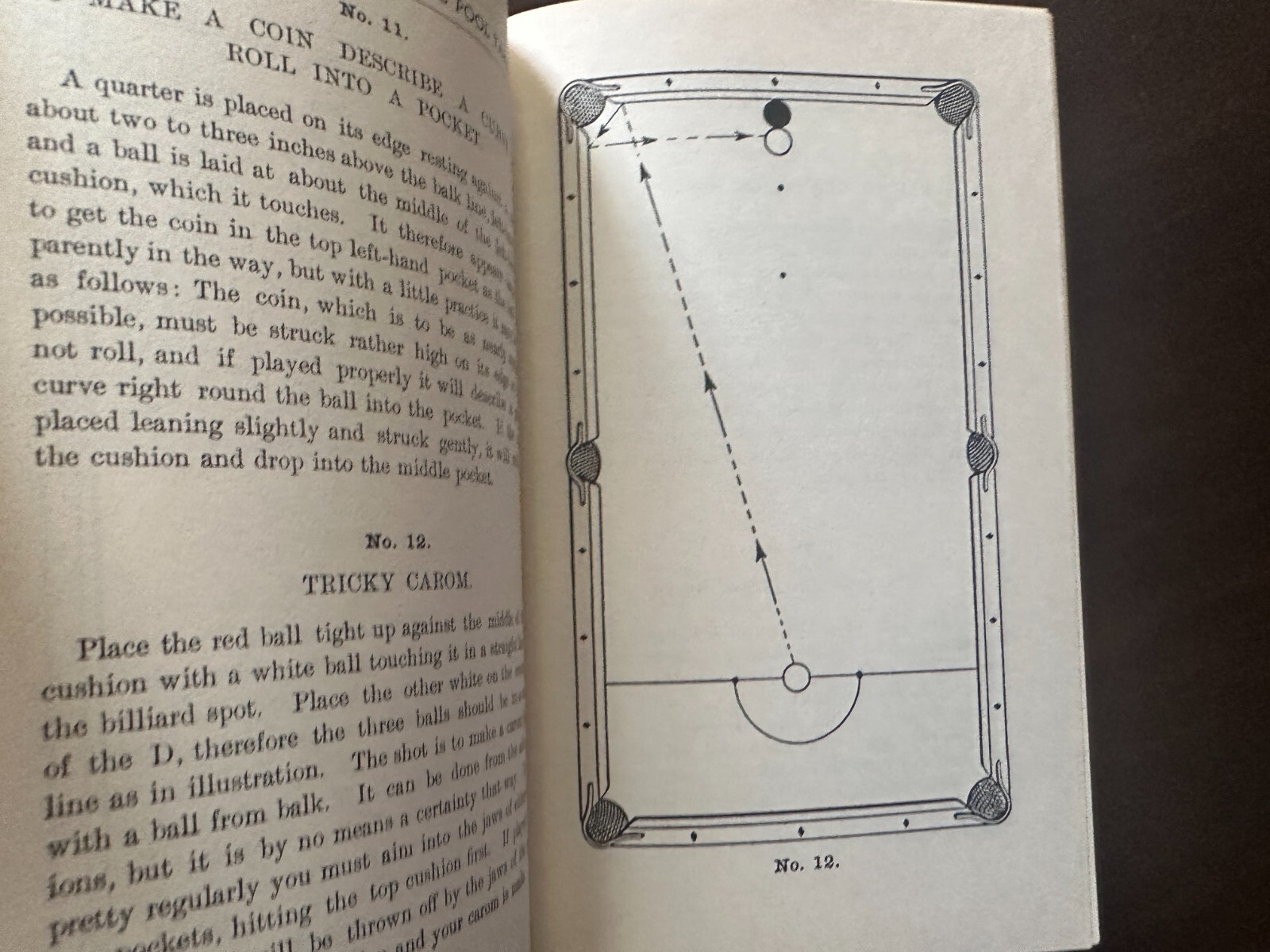 Tricks & Games On The Pool Table by Fred Herrmann 1967