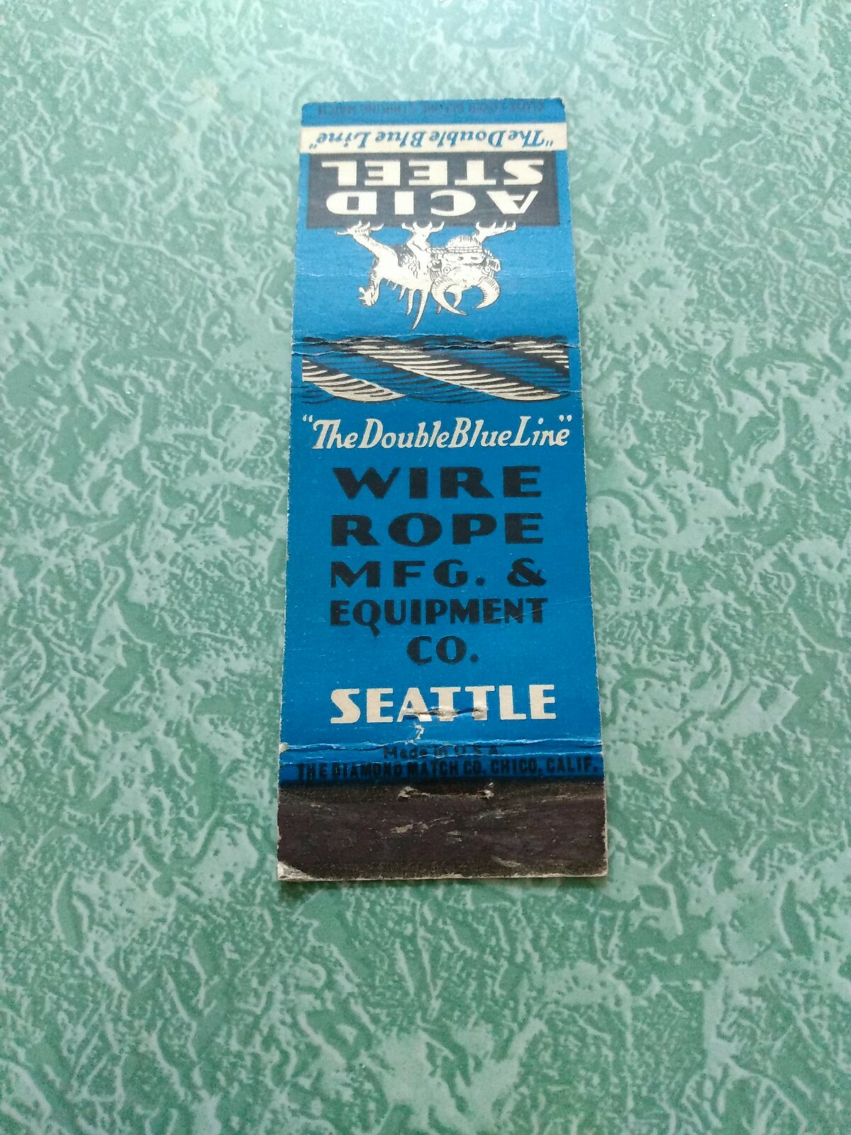 Vintage Matchbook Cover Z27 Collectible Ephemera Southgate California lizard