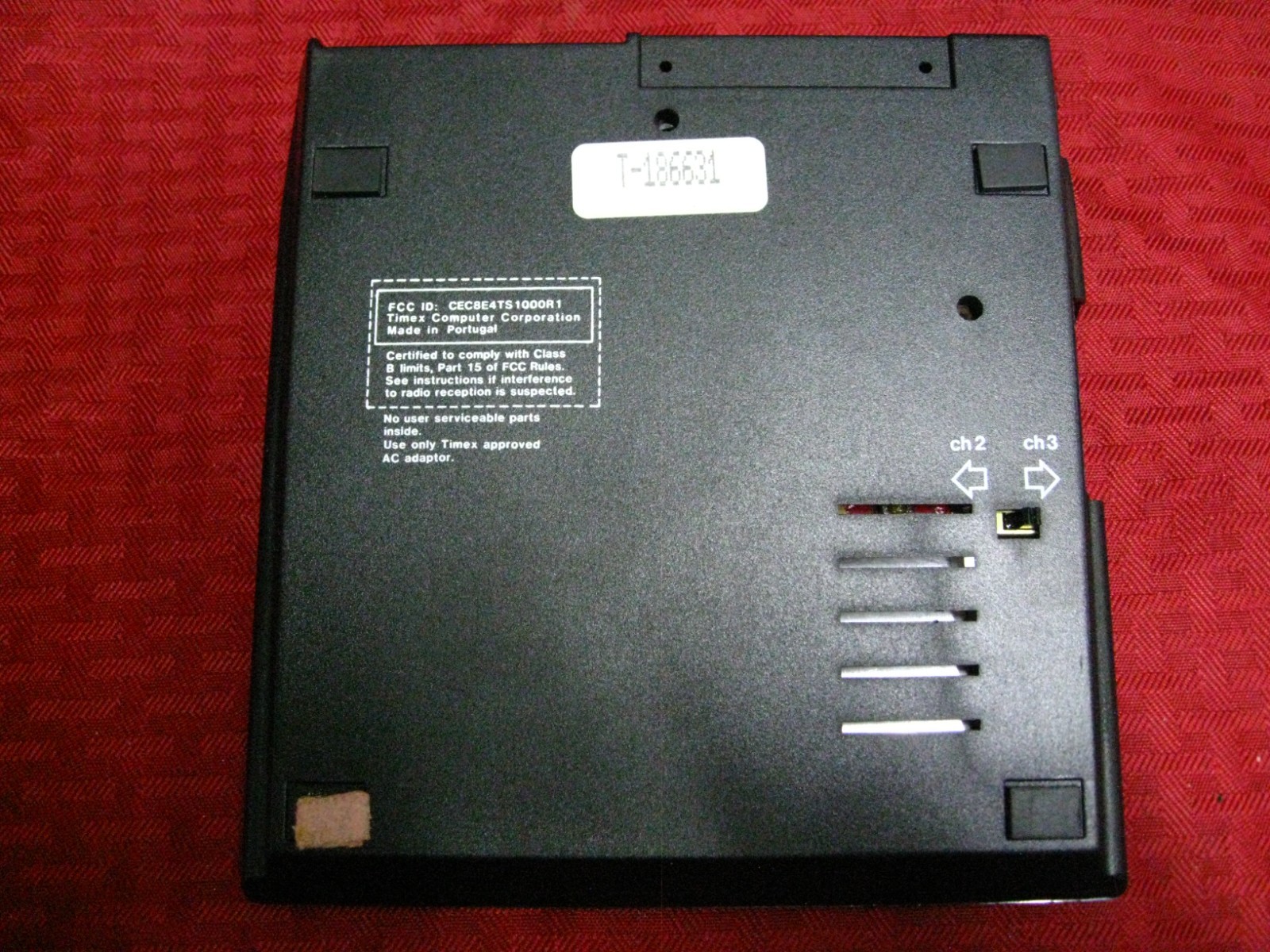 Vintage Timex Personal Computer Sinclair 1000 + Box +manual