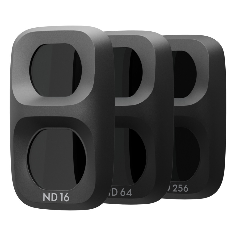 DJI Osmo Pocket 4 Pro (Pocket 4P) ND Filter Kit – ND16 / ND64 / ND256 (Black)
