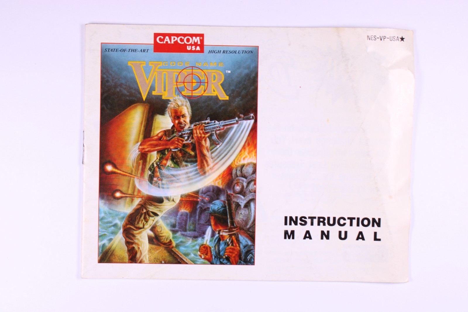 Code Name Viper  |  NES  |  Manual