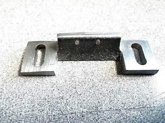 LOCKSMITH EXIT DEVICE RIM STRIKE 1" W X 3 1/4" L X 1/2" HIGH