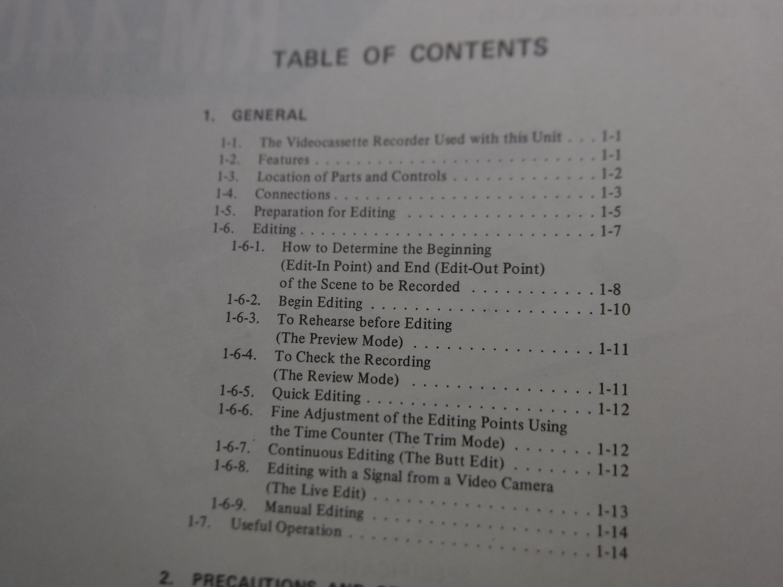 Sony RM-440 Revised-2 Automatic Editing Control Unit Service Manual 9-996-601-03