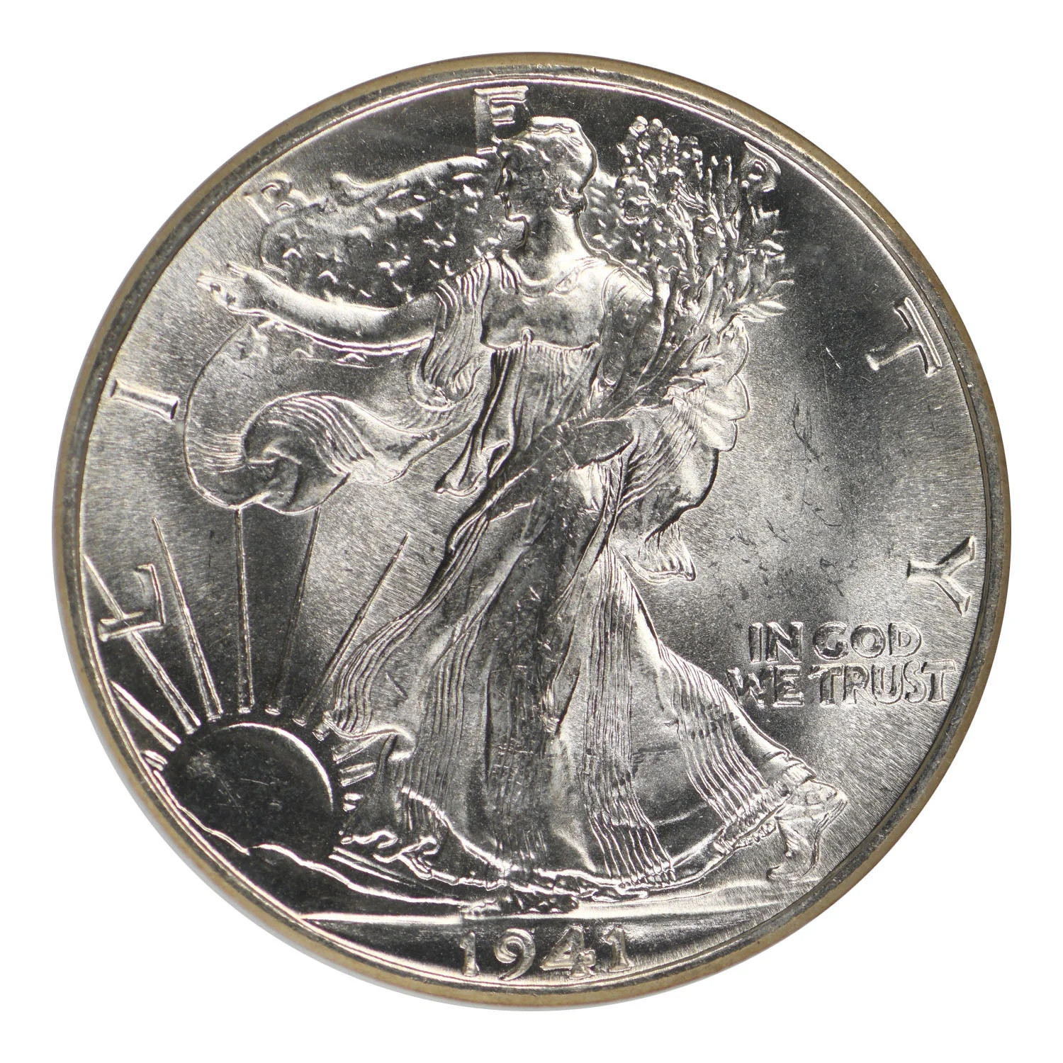 1941-S Walking Liberty Half Dollar NGC MS-65