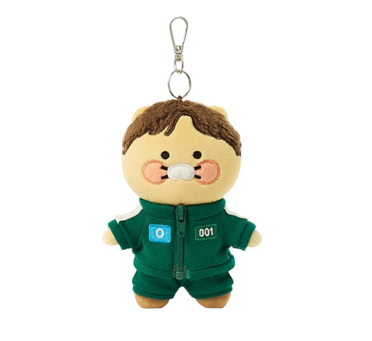 KAKAO FRIENDS Chunshik Squid Game Plush Keyring Netflix Collaboration Korea Limi