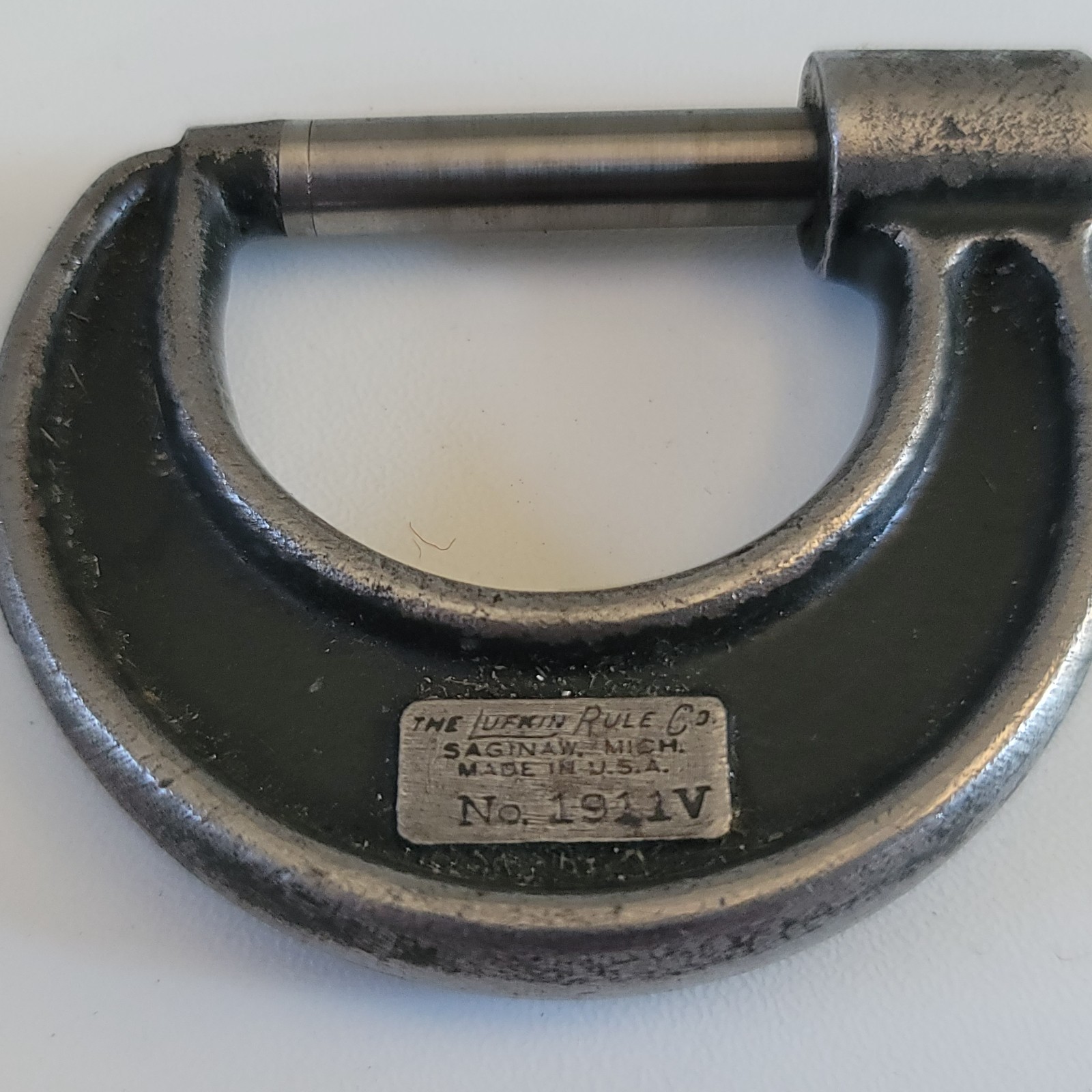 Lufkin Rule Co. No 1911V 0-1" Micrometer