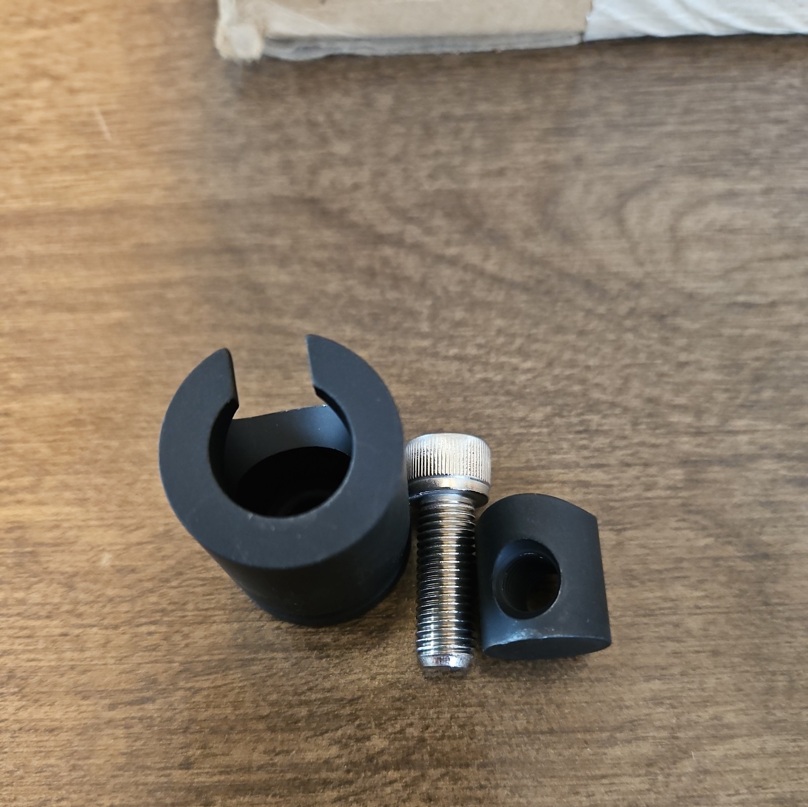 Shrewd 8 Degree Angled Disconnect Completed Part Matte Black
