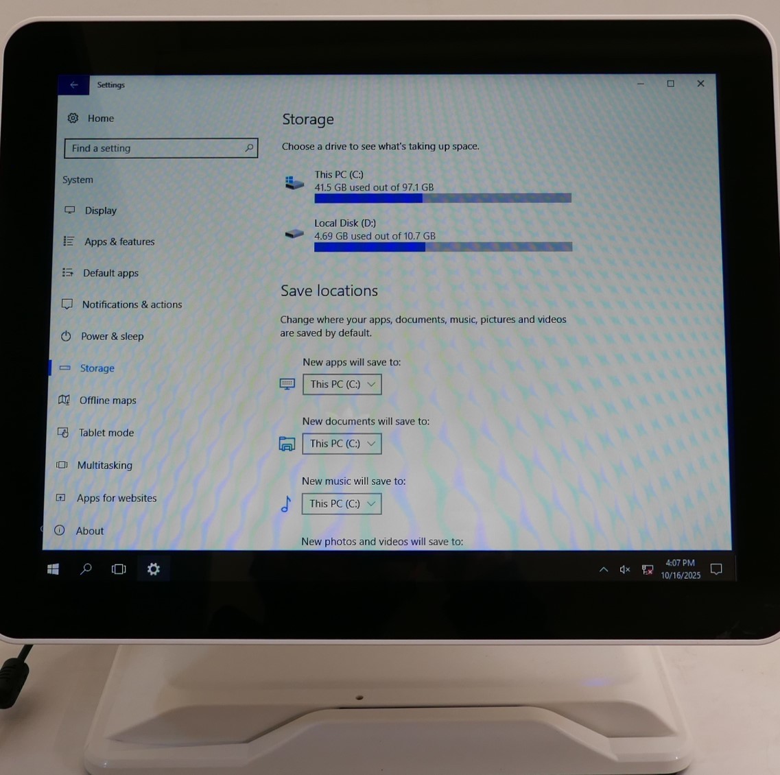 ComPOSxb UerPOS Touch POS Terminal - Model POS1618P