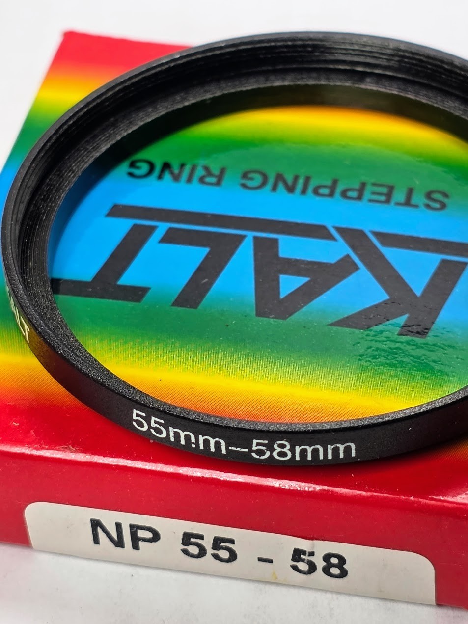 55mm-58mm Metal Adapter Stepping Step Up Ring 55 mm Lens 58 mm E55-E58 55-58