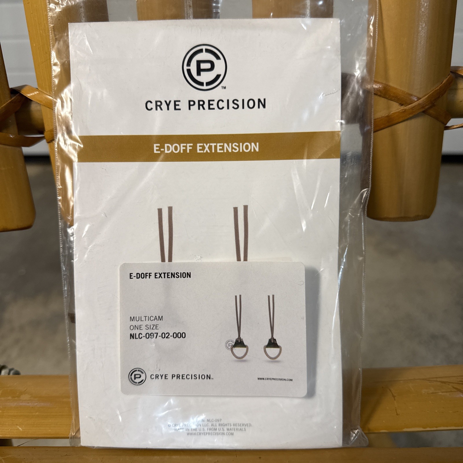 Crye Precision E-Doff Extension Kit MULTICAM Releasable NLC-097-02-000 NEW