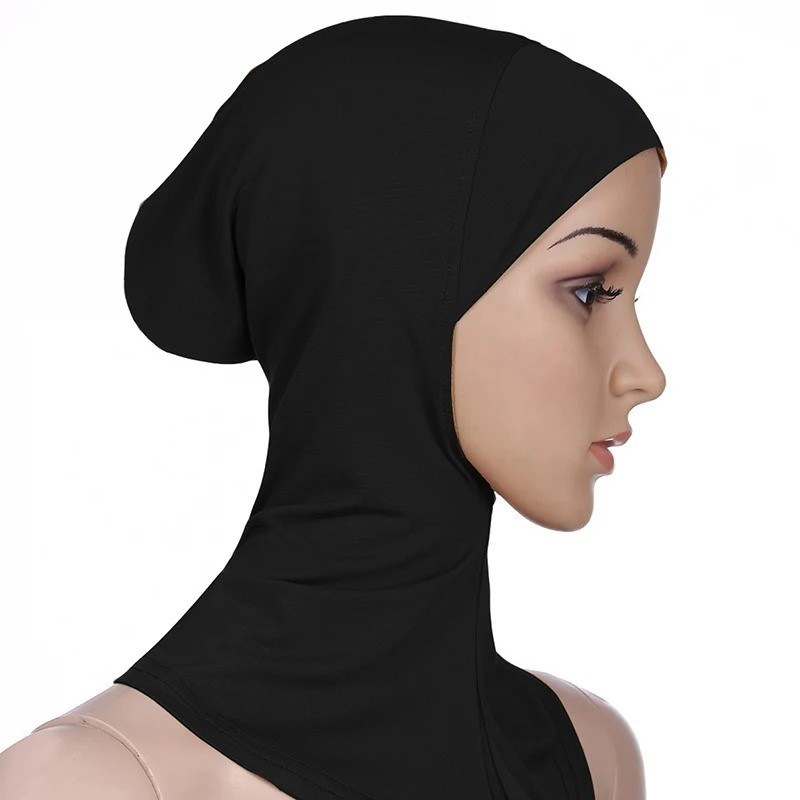 Muslim Neck Cover Head scarf Inner Hijab Caps Islamic Underscarf Ninja Scarf hat