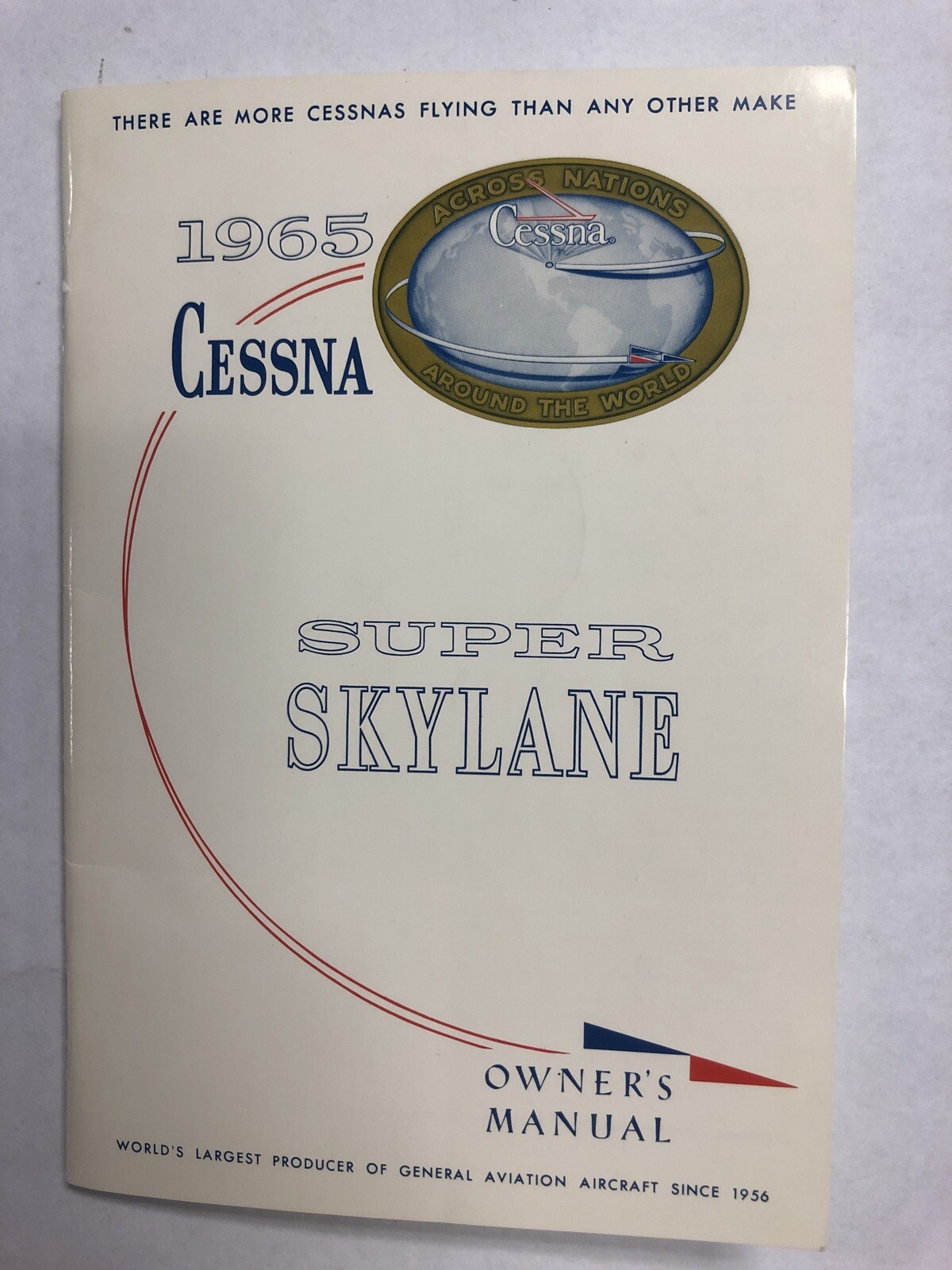 Cessna Super Skylane Model P206 1965 Owner's Manual