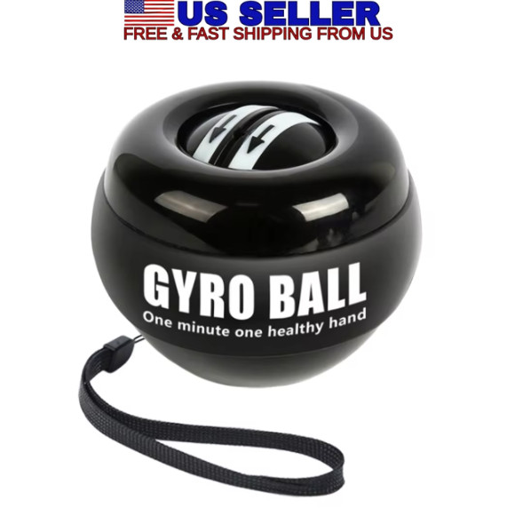 Gyro Ball Power Trainer Ball Wrist Strengthening Device Forearm Exerciser