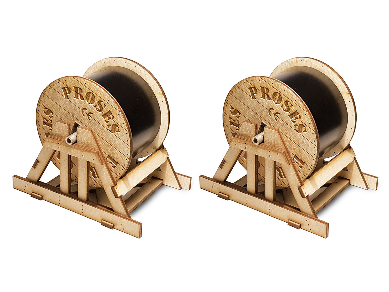 NEW Bachmann Cable Drums Kit (2 per pack) O Scale