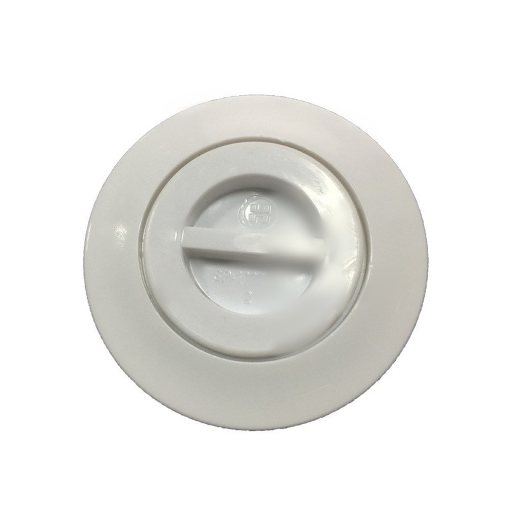 Swimming Pool Vacuum Inlet - 1.5 inch Diameter ABS White Nozzle for Clean Water
