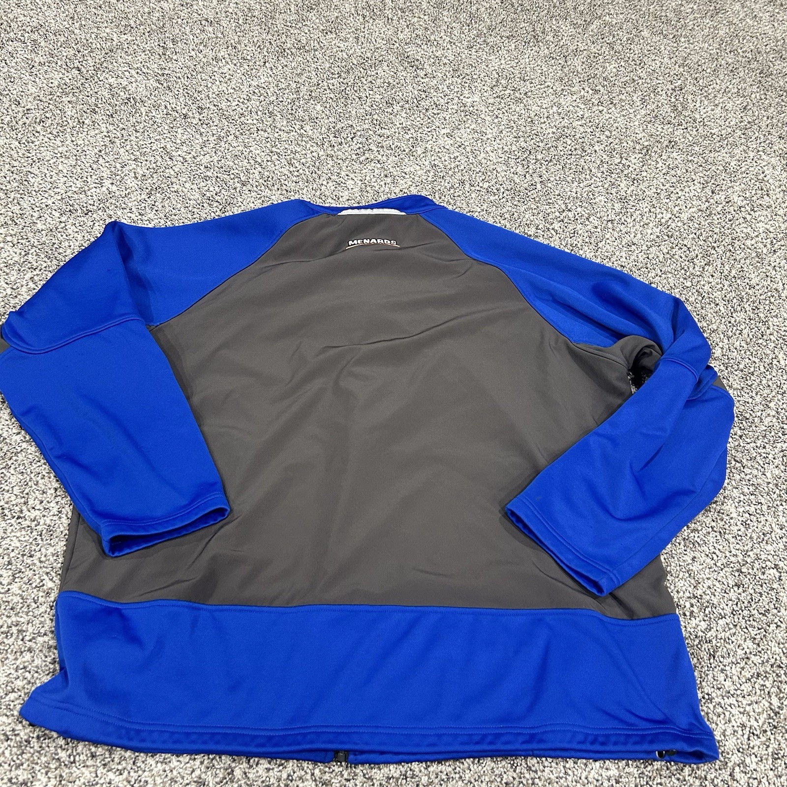 Menards Blue Softshell Logo Jacket Associate Employee Worker Men’s 2XL