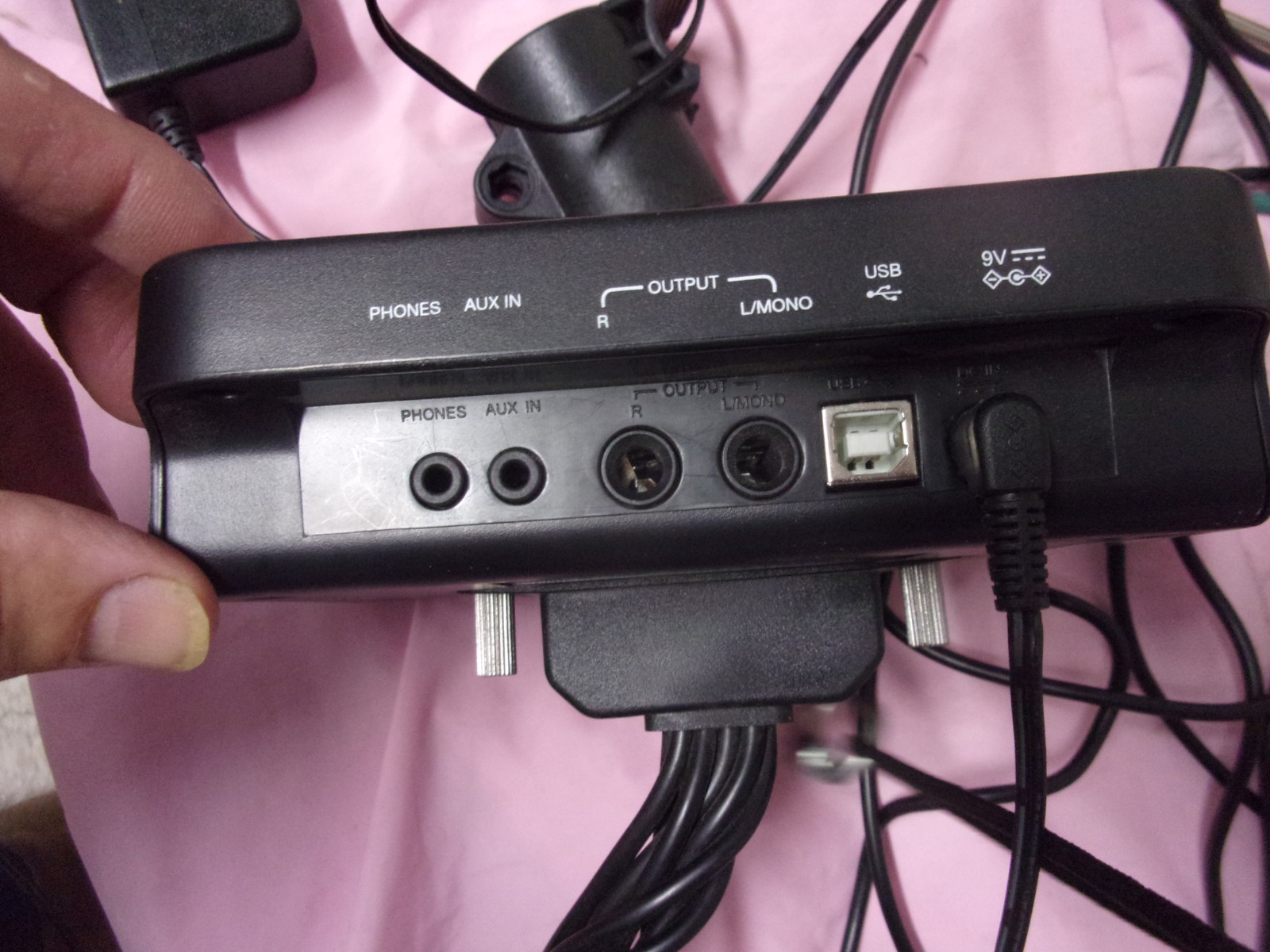 Alesis Module Electronic E-Drum Total 1/4" input w/ Wiring Harness + Power Suppy