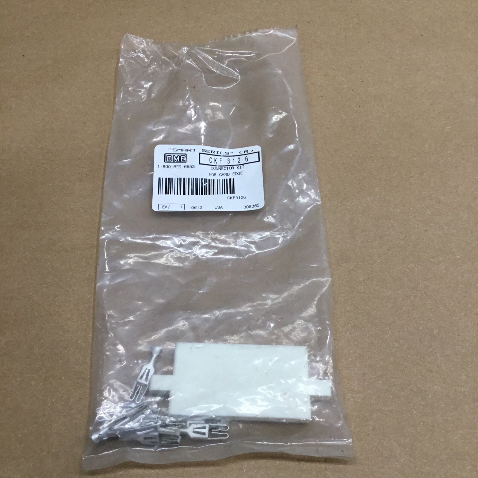 DME Connector Kit CKF 312 G Smart Series For Card Edge #1053b39pr3iac