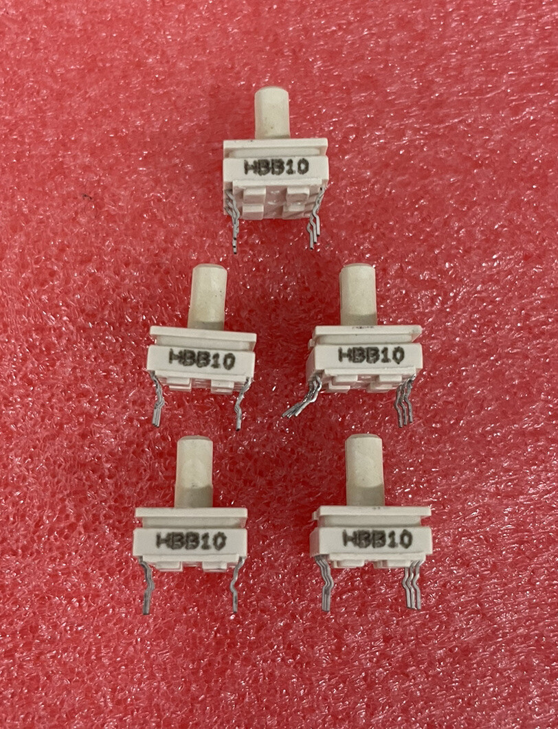 94HBB10 SWITCH ROTARY DIP BCD 100MA 50V GRAYHILL (LOT OF 5)