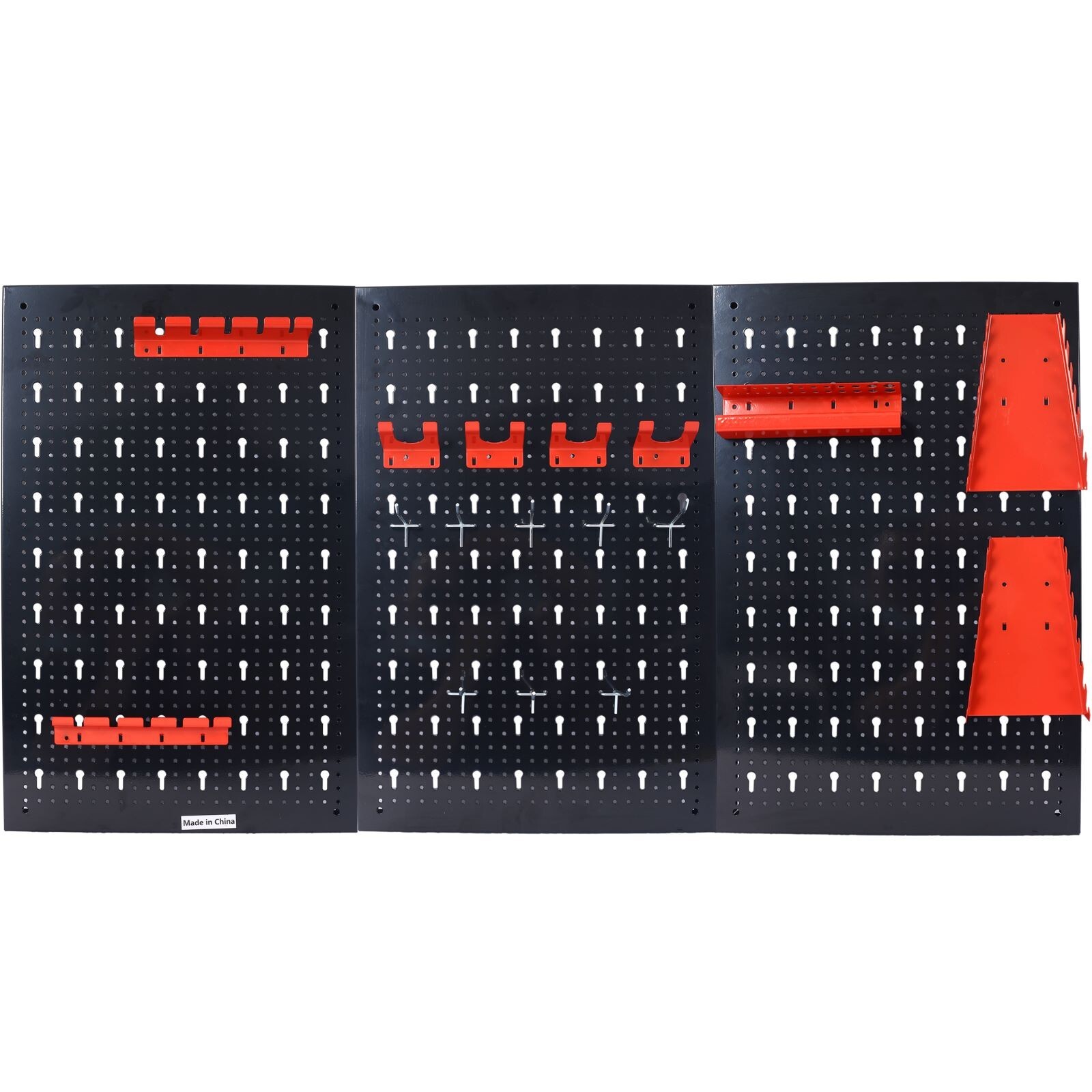 Metal Pegboard Wall Organizer Kit 4ft Garage Pegboard Tool Organizer Toolboard
