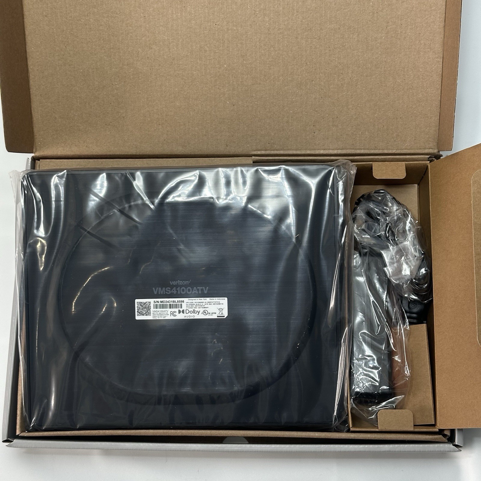 Verizon Video Media Server Box 2024 Version VMS4100ATV New Open Box