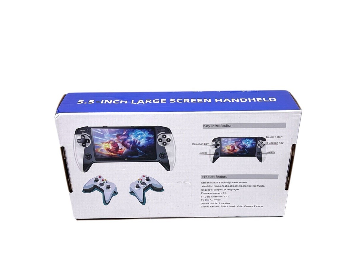 X9 Black Hawk 5.5 Inch Large Screen Video System Handheld Double Rocker Control