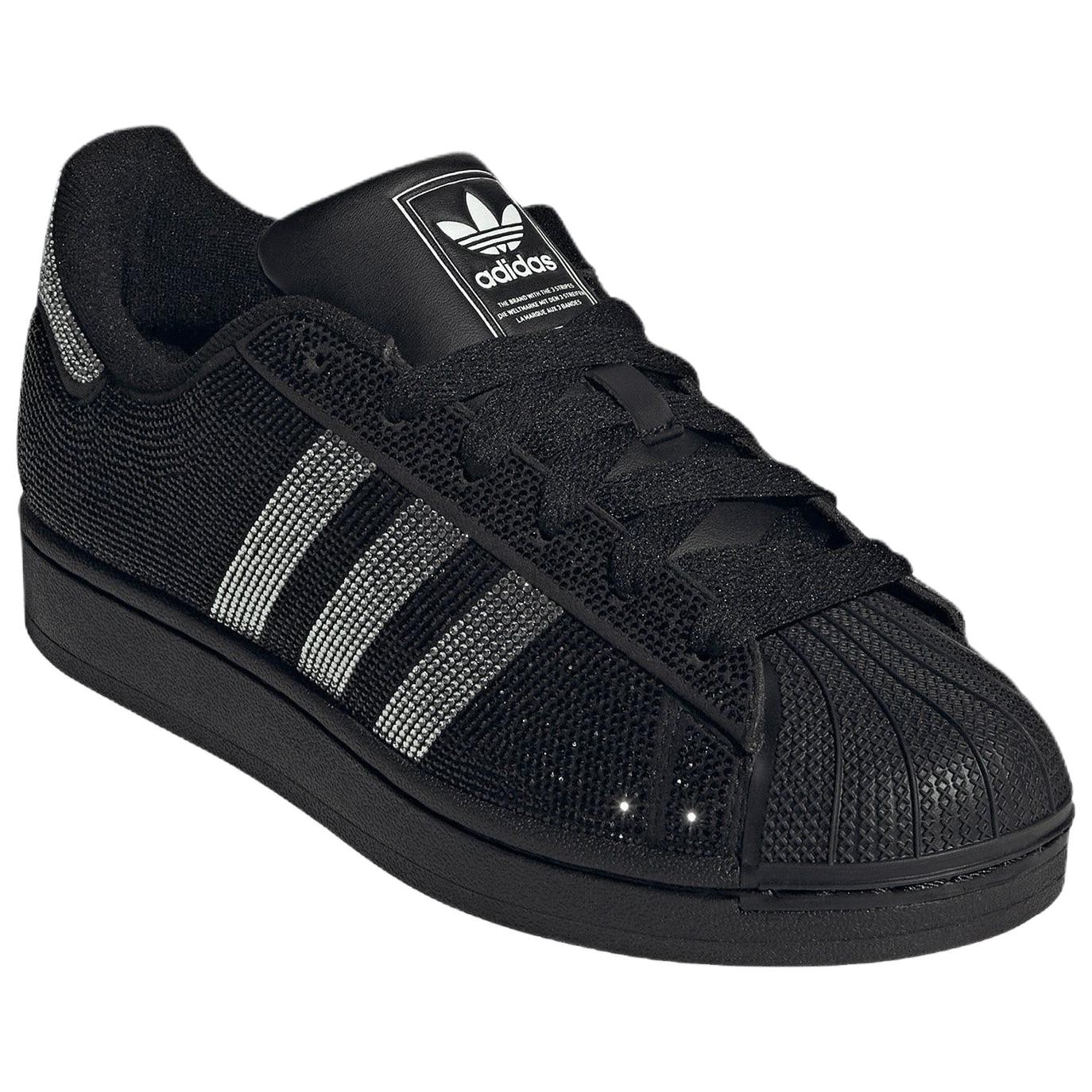 Superstar Wmns Adidas Originals 2 'Rhinestone Black Silver' Women's - IH4200