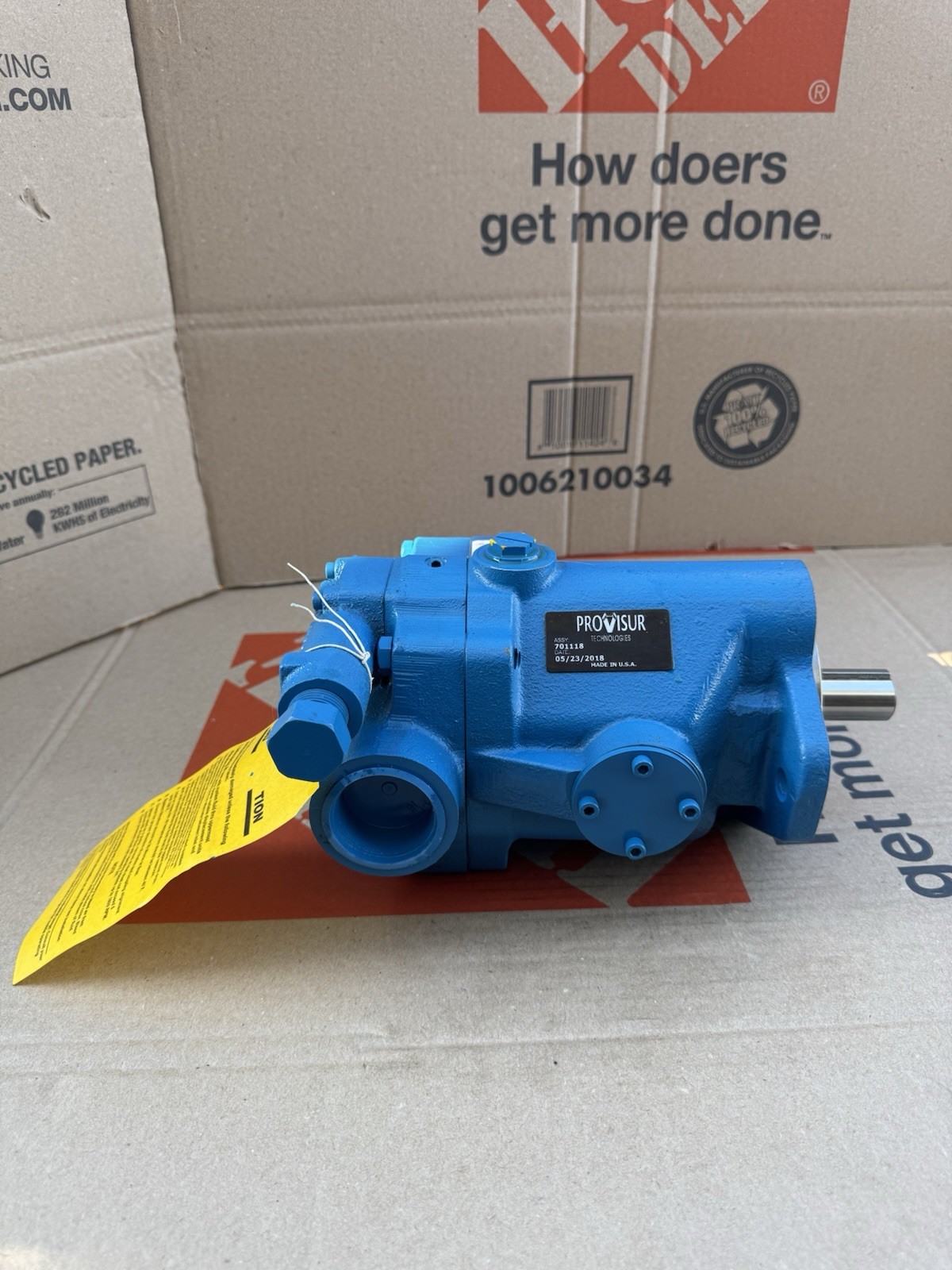 Vickers Provisur Technology Hydraulic Pump 701118