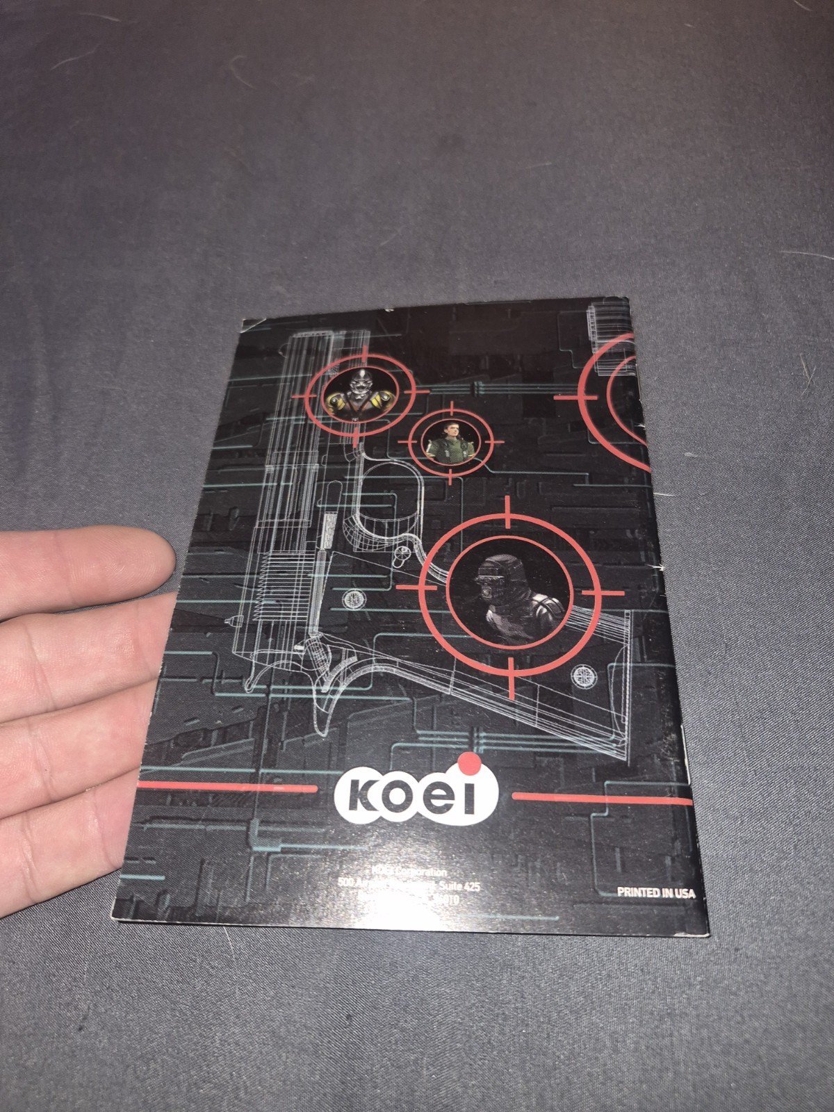 Winback Covert Operations N64 Nintendo 64 Instruction Manual Only