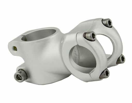 Bike Alloy Stem 28.6/25.4mm 7081 50mm Silver. bike part ,bicycle parts.