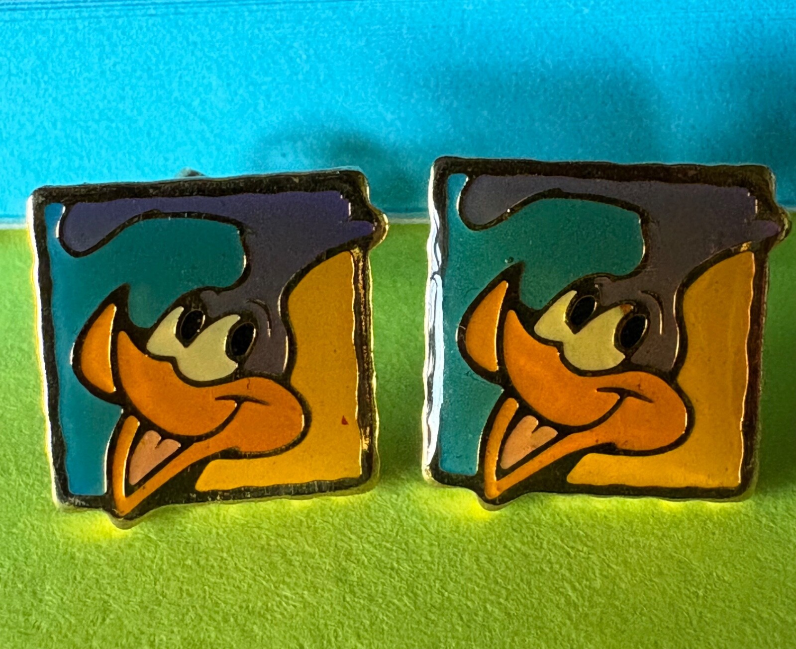 👀Woody Woodpecker👀 VINTAGE 1993 Earrings by Warner