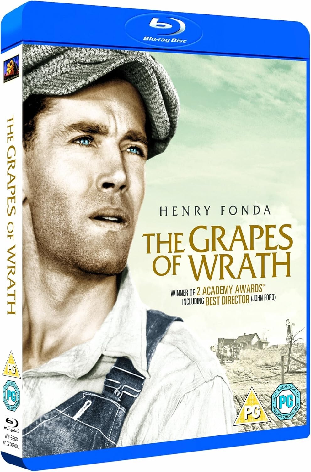 The Grapes of Wrath (1940) Henry Fonda Blu-Ray BRAND NEW (USA Compatible)
